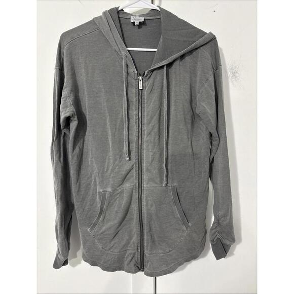 Splendid 4 Equinox Zipped Hoodie Lighter Gray Medium - Picture 1 of 9